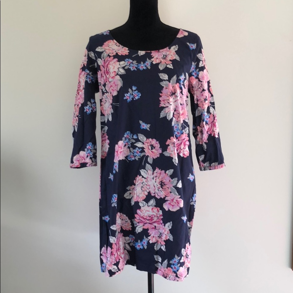 Women’s Navy Floral Dress